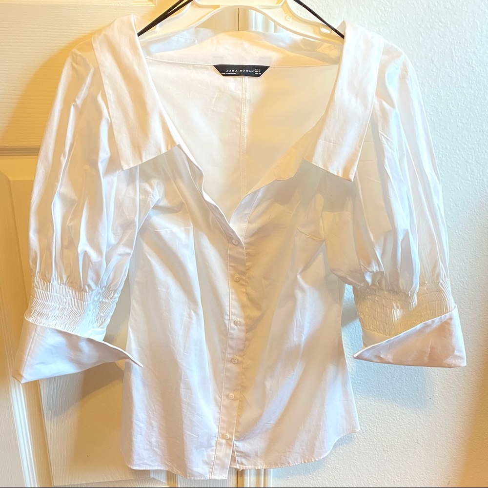 ZARA WIDE COLOR SHIRT❤️